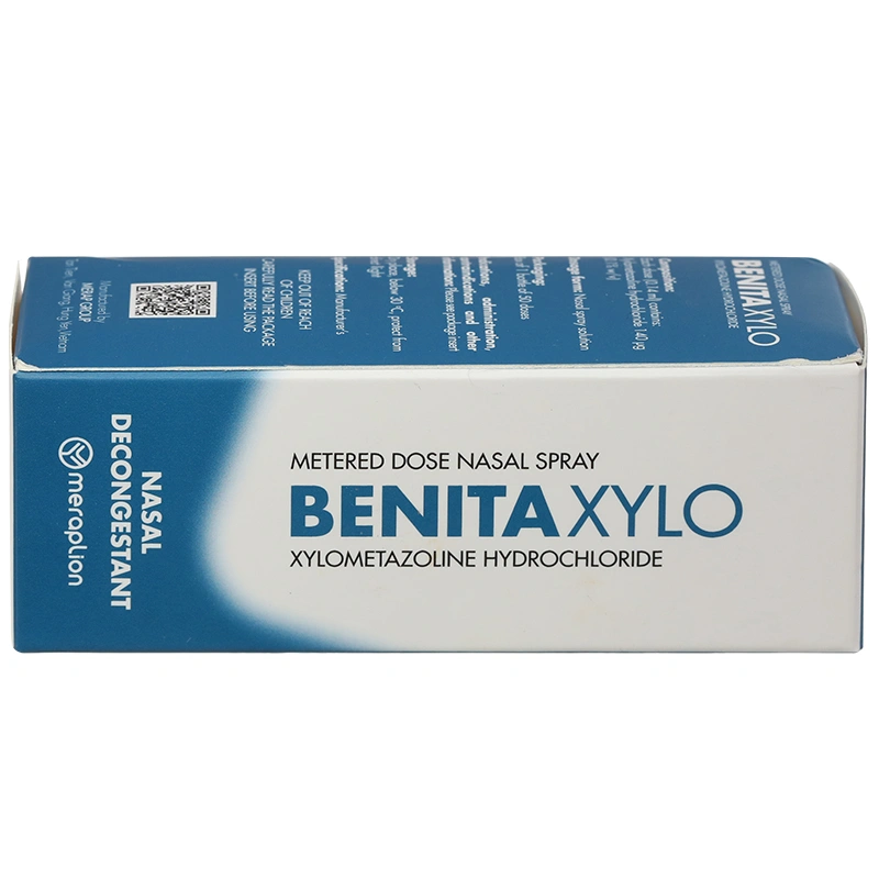 Thuốc xịt mũi Benita Xylo điều trị nghẹt mũi, sung huyết mũi bình 50 liều - 4